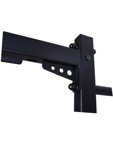 Drabinka gimnastyczna drewniano metalowa z drewnianym drążkiem i akcesoriami benchk 221b a076