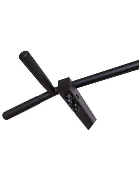 Drabinka gimnastyczna drewniano metalowa z drewnianym drążkiem i akcesoriami benchk 221b a076