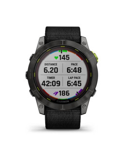Zegarek sportowy garmin enduro 2 solar black carbon gray dlc ti ultrafit band 010 2