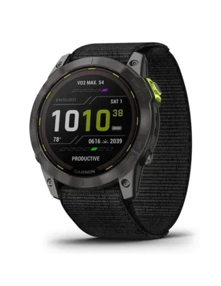 Zegarek sportowy garmin enduro 2 solar black carbon gray dlc ti ultrafit band 010