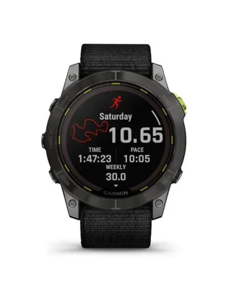 Zegarek sportowy garmin enduro 2 solar black carbon gray dlc ti ultrafit band 010