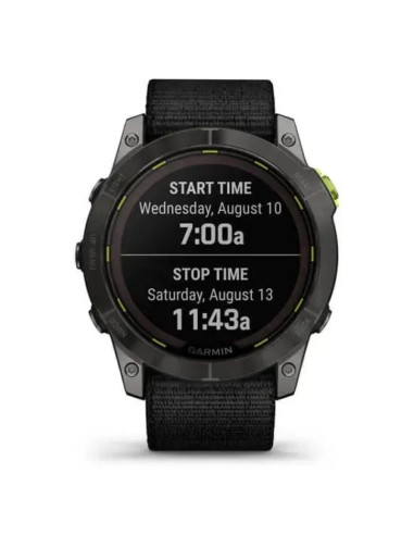 Zegarek sportowy garmin enduro 2 solar black carbon gray dlc ti ultrafit band 010
