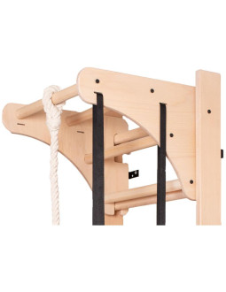 Drabinka z drewnianym drążkiem i akcesoriami benchk 111+a204 2