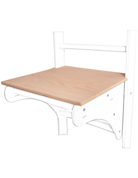 Drabinka z drewnianym do podciągania z biurkiem benchk 112