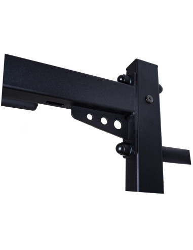 Drabinka gimnastyczna drewniano metalowa z metalowym drążkiem benchk 721b