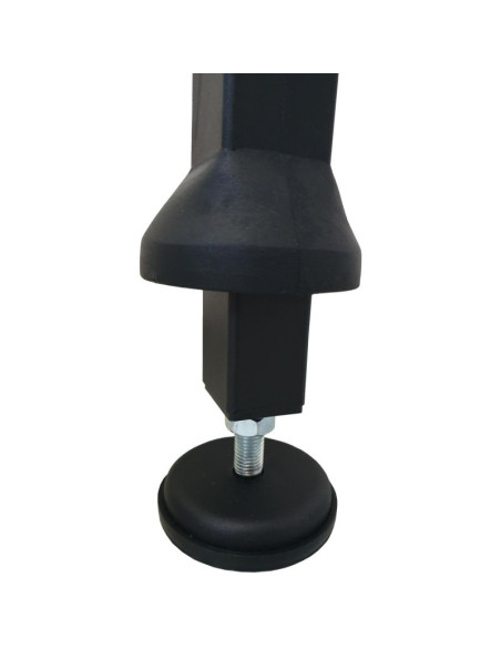 Rozporowa drabinka gimnastyczna drewniano metalowa z metalowym drążkiem w kolorze dębu benchk 511