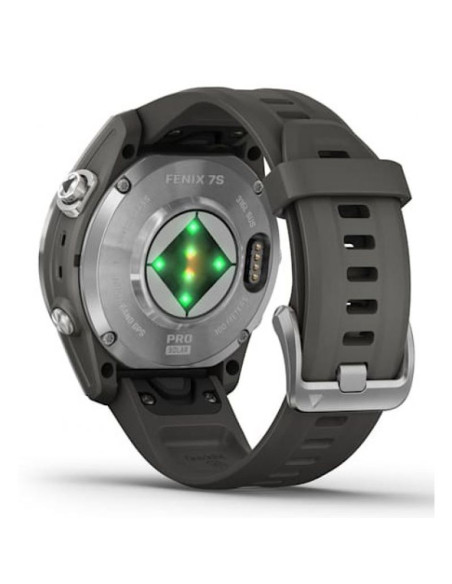 Zegarek sportowy garmin fenix 7s pro solar silver ss grapphite