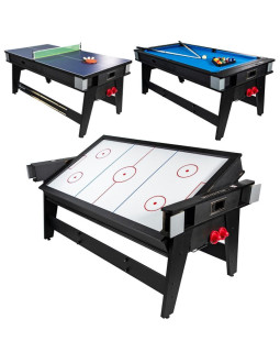 Stół do multigier 4w1 bilard tenis stołowy cymbergaj stół jadalny 189x94,1x81,3cm enero