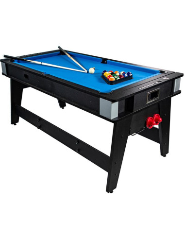 Stół do multigier 4w1 bilard tenis stołowy cymbergaj stół jadalny 189x94,1x81,3cm enero