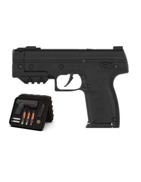 Pistolet na kule gumowe i pieprzowe byrna sd xl black k.68 co2-12g zestaw (sx68300-blk-xl)