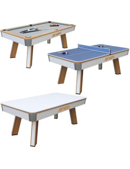 Stół do multigier 3w1 bilard tenis stołowy stół jadalny uniwersalny 213.4x111.8x81.2cm enero