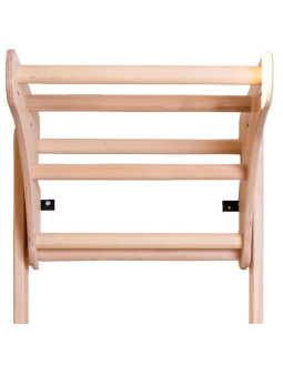 Drabinka z drewnianym drążkiem do podciągania benchk 111 2