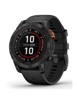 Zegarek sportowy garmin fenix 7 pro solar edition slate grey / black band