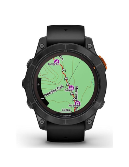 Zegarek sportowy garmin fenix 7 pro solar edition slate grey / black band