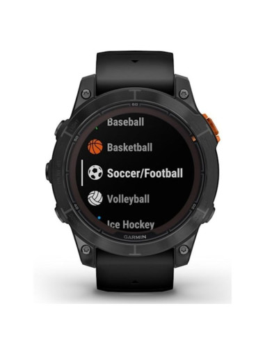 Zegarek sportowy garmin fenix 7 pro solar edition slate grey / black band