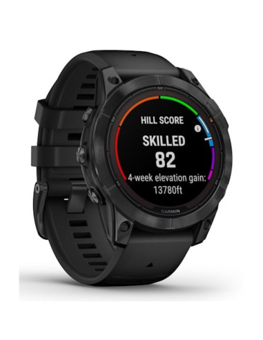 Zegarek sportowy garmin fenix 7 pro solar edition slate grey / black band