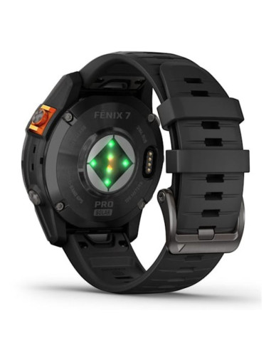 Zegarek sportowy garmin fenix 7 pro solar edition slate grey / black band