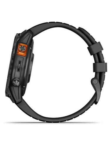 Zegarek sportowy garmin fenix 7 pro solar edition slate grey / black band