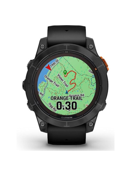 Zegarek sportowy garmin fenix 7 pro solar edition slate grey / black band