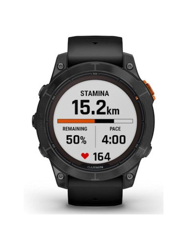 Zegarek sportowy garmin fenix 7 pro solar edition slate grey / black band