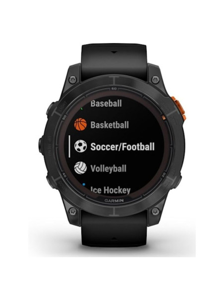 Zegarek sportowy garmin fenix 7 pro solar edition slate grey / black band
