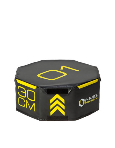 Zestaw trzech skrzyń plyometrycznych, oktagonalnych hms premium pyobs01