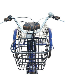 Rower 3-kołowy 24 granatowy shimano -7 biegowy obniżona rama 1060965 2