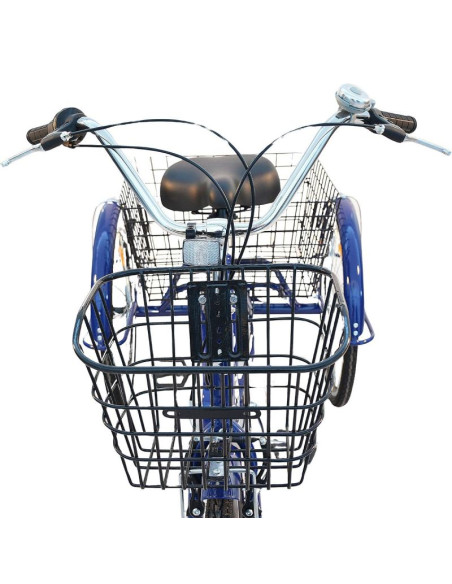 Rower 3-kołowy 24 granatowy shimano -7 biegowy obniżona rama 1060965