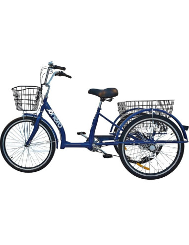 Rower 3-kołowy 24 granatowy shimano -7 biegowy obniżona rama 1060965