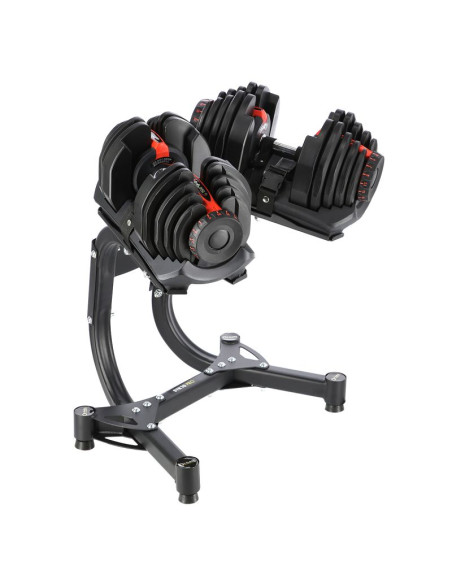 Zestaw sr80 sztangielki regulowane (2 szt.)  + str10 pro stojak hms