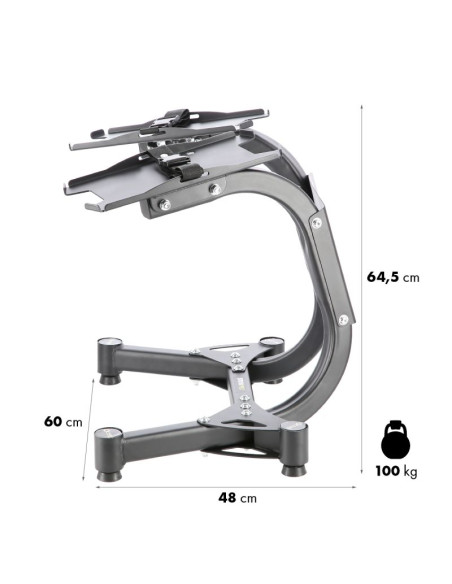 Zestaw sr80 sztangielki regulowane (2 szt.)  + str10 pro stojak hms