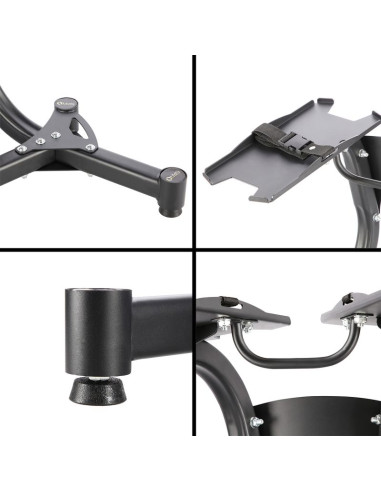 Zestaw sr80 sztangielki regulowane (2 szt.)  + str10 pro stojak hms