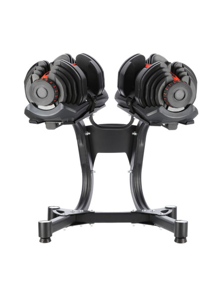 Zestaw sr80 sztangielki regulowane (2 szt.)  + str10 pro stojak hms