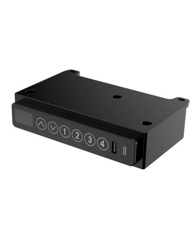 Bieżnia urevo spacewalk 3s + biurko regulowane elektrycznie tuckano czarne