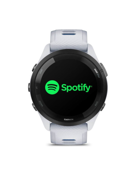 Zegarek garmin forerunner 265 46mm black bezel with whitestone case biało-niebieski