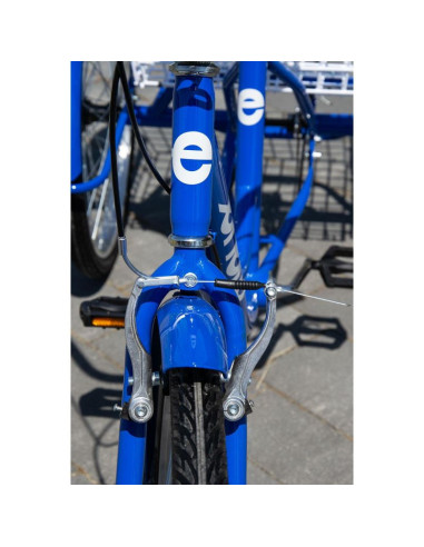 Rower 3-kołowy 24 niebieski shimano 6-biegowy