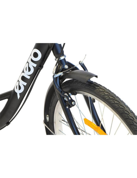 Rower 3-kołowy 24 czarny shimano 6-biegowy