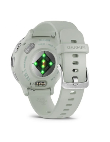 Zegarek garmin venu 3s 41mm srebrny