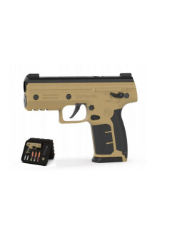 Pistolet na kule gumowe i pieprzowe byrna sd tan k.68 co2 8g zestaw (sk68300-tan) 2