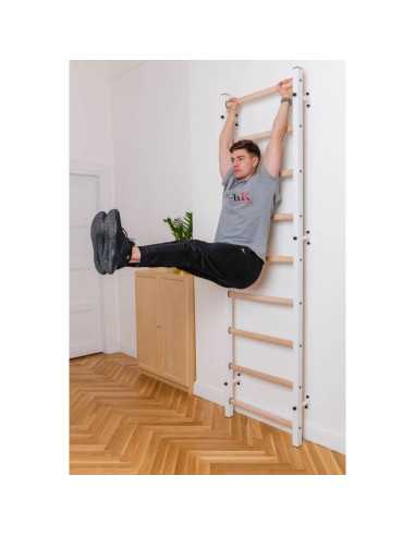 Drabinka gimnastyczna drewniano metalowa benchk 700w