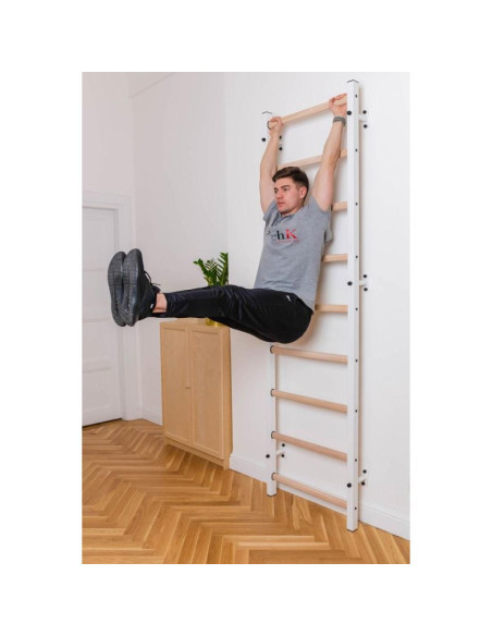 Drabinka gimnastyczna drewniano metalowa benchk 700w