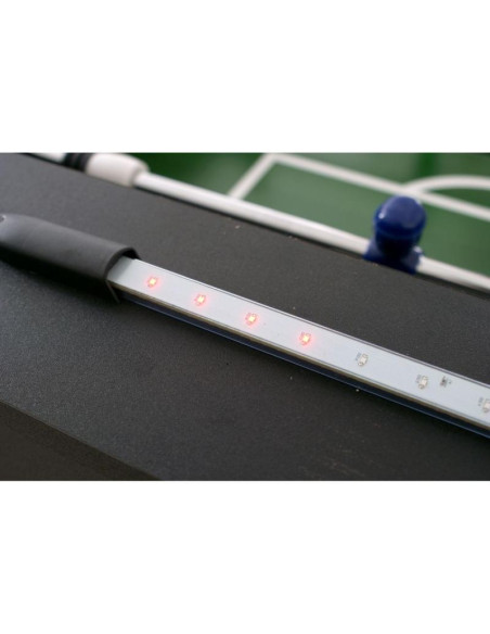 Stół do gry w piłkarzyki 142x76x88cm czarny