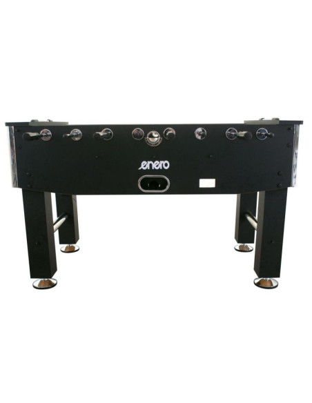 Stół do gry w piłkarzyki 142x76x88cm czarny