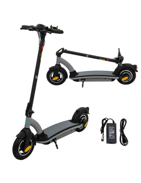 Hulajnoga elektryczna 36v 500w 8ah srebrna