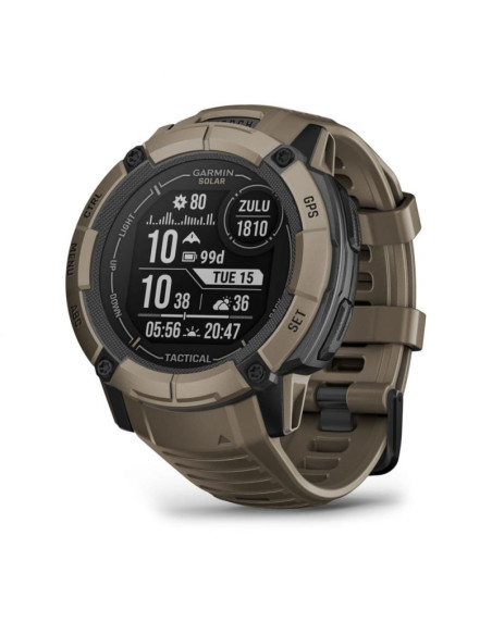 Zegarek garmin instinct 2x solar - tactical edition coyote tan