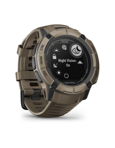 Zegarek garmin instinct 2x solar - tactical edition coyote tan