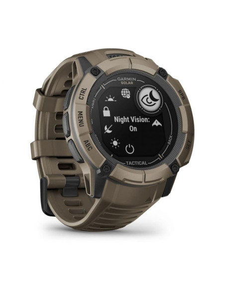 Zegarek garmin instinct 2x solar - tactical edition coyote tan