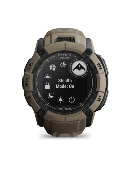 Zegarek garmin instinct 2x solar - tactical edition coyote tan