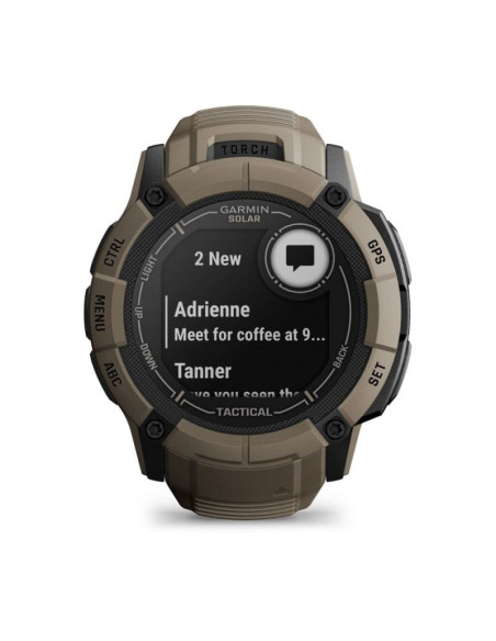 Zegarek garmin instinct 2x solar - tactical edition coyote tan