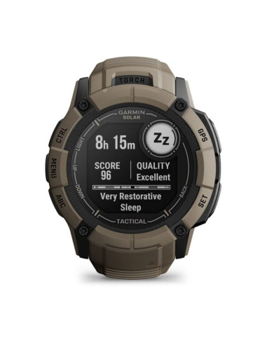 Zegarek garmin instinct 2x solar - tactical edition coyote tan